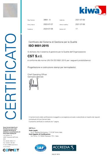 ISO 9001:2015 Quality Certification